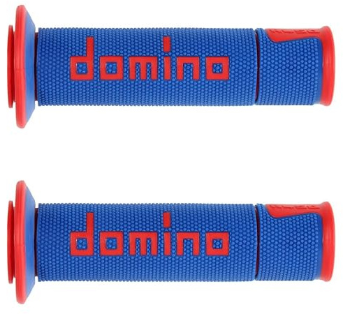 Paar Lenkergriffe blau/rot Racing