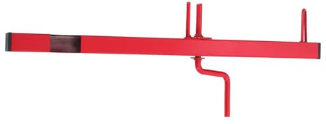 OSALADI Manual Steel Strap Reel for Truck Cargo Bundling Heavy Duty Winder Tool Red Braided Cord for Lorry Driver Accessories