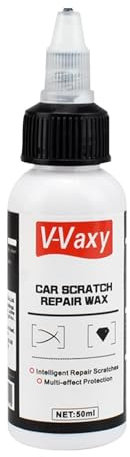 Fenayuu Reparaturwachs Für Autokratzer | 50ml Autoreparatur Wachspolitur - Flüssiges Autowachs Politur Mit Sicherer Formel - Autokratzer Reparieren Und Polieren Lackieren Restaurer