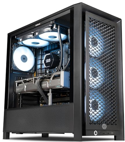 3XS Mélion PC de Jeu refroidi par Liquide | RTX 5070 Ti 16 Go | Ryzen 7 9800X3D 8 cœurs | 32 Go de RAM DDR5 | SSD M.2 2 to | Éclairage RVB Dynamique | WiFi | Prêt pour Le Streaming | Windows 11