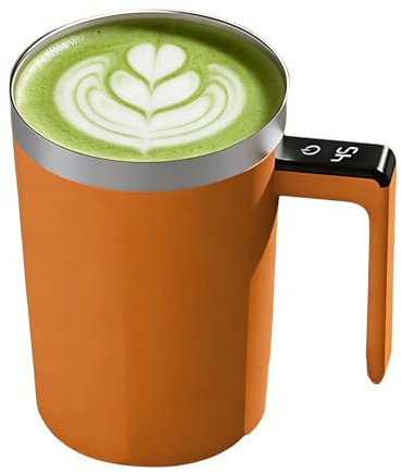 Da Caffè Con Agitazione Automatica - Da Caffè Elettrico | Bicchiere Miscelatore Elettrico 400 Ml, Bicchiere Agitatore Magnetico Automatico Per Palestra, Allenamento, Viaggi, Cucina, Casa
