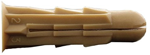 cheville polypropylène - 8 x 30 mm - spit arpon 8 - sachet de 100