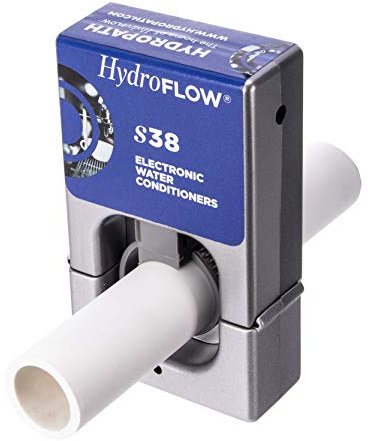 HydroFLOW S38 - Condizionatore d’acqua senza sale né prodotti chimici, protegge dall'incrostazione, elimina il tartaro – Per case fino a 200 m2 – Tecnologia brevettata alternativa ad un addolcitore