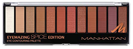 Die Eyemazing Lidschatten Palette bietet eine Mischung aus hochschimmernden und matten Tönen, mit denen sich unzählige Looks kreieren lassen.