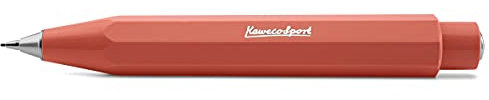 Kaweco SKYLINE SPORT Druckbleistift Fox 0.7 mm HB I Mechanischer Bleistift aus hochwertigem Kunststoff in Trendigem Design I Druck-Bleistift nachfüllbar in Orange I Druckminenbleistift 10,5 cm