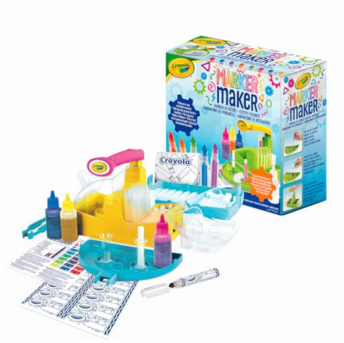 CRAYOLA Marker Maker, Felt-tip Pen Laboratory, Create Your Own Markers and Colors, Creative Activity and Gift for Children, Ages 6+, 25-5960