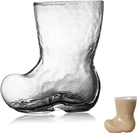 TOPBATHY Copas De Vino Taza De Bota Para Fiesta Vaso De Cerveza De Bota Diseño Único