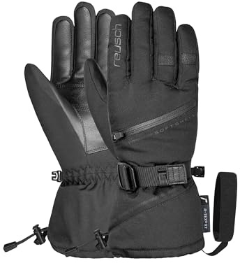 Reusch Dahlia R-Tex® XT Guantes de Invierno cálidos, Impermeables, Resistentes al Viento y Transpirables, Guantes de Nieve, Guantes de esquí para Mujer con puños paranieves