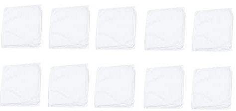 DRESSOOS 10stücke Mikrofaser Handtuch Weiß Spa Pediküre Hotel Handtücher Badetücher Hohe Wasseraufnahme Für Reisen Und Täglichen Gebrauch