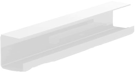 Bandeja Portacables Bajo La Mesa Bandeja organizadora de cables debajo del escritorio, fuente de alimentación, bandeja de recogida de gestión de cables, soporte adhesivo de doble cara retardante de ll