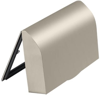 WEKADRIN Edelstahl Steckdosen abdeckung Feuerfest Schutzbox für Innen und Außen Korrosionsbeständig Installieren für Küche und Badezimmer