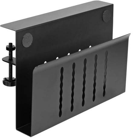 MALSSE Support latéral ergonomique en aluminium polyvalent pour ordinateur portable avec trou de refroidissement en acier