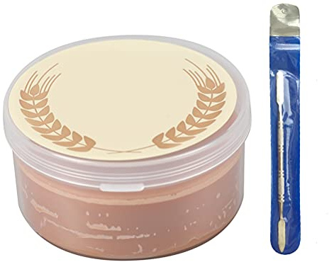Yinhing Cera de Maquillaje para Cicatrices, Herramienta de Maquillaje Esencial para Efectos Teatrales de Terror, Cosplay de Halloween, con Espátula para Rasguños de Heridas Realistas (Colores