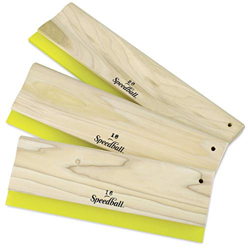 Speedball Urethane Squeegee, 20-Inch for Silk Screen Printing Graphics on Paper, Cardboard, and Wood