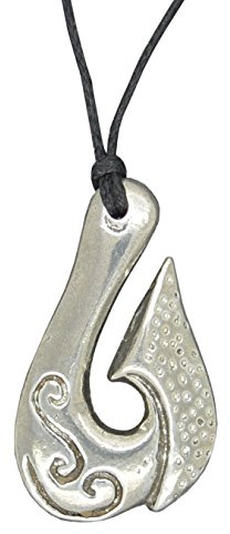 Colgante de Anzuelo Maorí, Maui Hook, Fatto a Mano da William Sturt e Regolabile