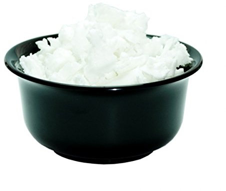 Golddachs Rasierschale schwarz inkl. 50gr. Seifenflocken Classic