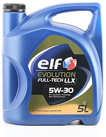 ELF 4883 Evolution LLX Full-Tech LLX 5W-30 Huile moteur 504.00/507.00 MB 229.51 5 Li