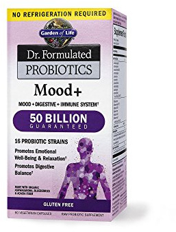 Garden of Life Dr. Formulé Mood+ Probiotiques 60 Gélules Végétariennes