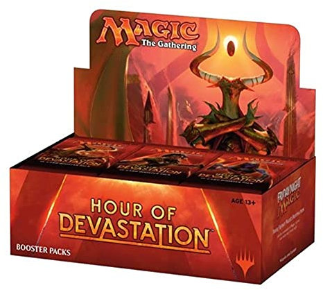Magic the Gathering MTG-Hou-BD-EN Hour of Devastation Booster Display Kartenspiel-Englisch, 36 Packung