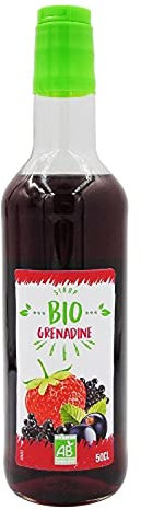 Sirop de Grenadine BIO France - bouteille 50cl