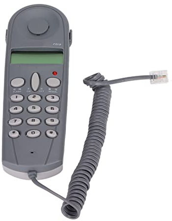 Wandtelefon, -Wandtelefon mit Rauschunterdrückung, Schnurgebundenes Telefon Zum Aufhängen, Festnetztelefon Zum Aufhängen mit Wahlwiederholung der Letzten Nummer und