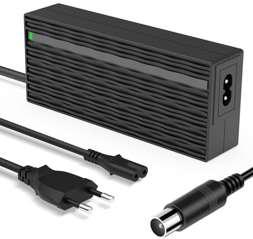 Honszex 42V 2A Ladegerät für Xiaomi M365, Pro, Pro 2, Mi 3, 1s, 36V Ladekabel für Ninebot ES1 ES2 ES3 ES4 F20 F30 F40 G30, Netzteil E-Scooter, 36V-Lithium-Batterieladegerät für Elektroroller