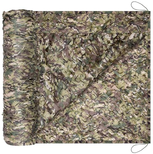 Camohute Camo Netting Camouflage Netting with Mesh Backing Military Camo Nets Sunshade Fence Tarp Net Lightweight Great for Duck Hunting Blind Shooting Photography