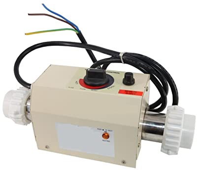 2 kW poolvärmare värmepool termostatvärmare hembadkar låg effekt termostat for pool Effektiv uppvärmning