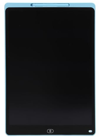HUSHUI Tavoletta Grafica LCD da 20 Pollici per Bambini, Lavagna Elettronica Cancellabile con Schermo Sensibile Alla Pressione, Slot per Penna e Funzione di Blocco, per Disegnare, (Cielo blu)