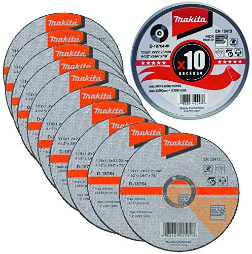 Makita MAKD1876410 115 mm, 10 Stück