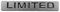 Alamor Autocollant De Voiture Arrière Fender Emblem Badge Metal Limited Compatible avec Compatible avec -Noir