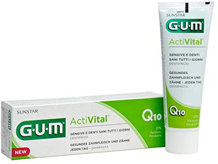 GUM Activital Zahnpasta 75ml, 3er Pack (3x 75ml)