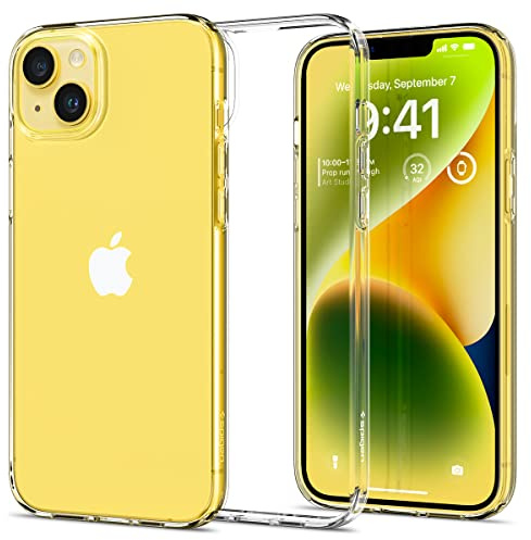 Spigen Liquid Crystal Hülle Kompatibel mit iPhone 14 -Crystal Clear