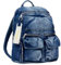 Desigual Women's Accessories Denim Backpack MEDIUM, blau