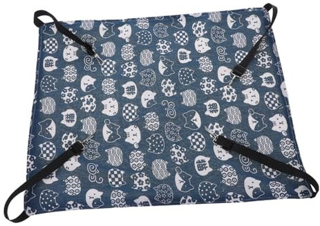 iplusmile Cama Hamaca para Gatos para Invierno Calefactoras Colgantes Cálido Invierno Accesorios para Jaulas Gatitos Interior Pared Ventana