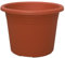 Geli Blumentopf CYLINDRO rund aus Kunststoff, Farbe:Terracotta, Durchmesser:45 cm