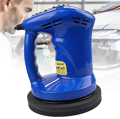 JORAsa Polisseuse, polisseuse rotative 80 W, kit de Machine de Ponceuse à cirer de Polissage Portable, polisseuse orbitale de Voiture 80 W 120 mm, Cire, Polissage, etc.