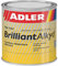 ADLER Kunstharzlack glänzend Brilliantalkyd - Buntlack in div. Farbtönen RAL1021 Rapsgelb / 2,5l