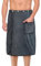 Aomig Saunakilt Herren Grau Elastisch Verdicktes Badetuch Verstellbare Größe Schnapp-Badetuch Kilt Herren Großes Schnell Trocknendes Saunatuch für Fitnessstudio Dusche Sauna Spa Strand (80 X 150 cm)