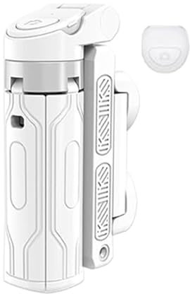 Trípode portátil para selfies | Barra de sujeción de 360 grados | Herramienta de grabación de video en y negro, diseño giratorio y flexible, ABS para filmación, vlogging, transmisión en ,