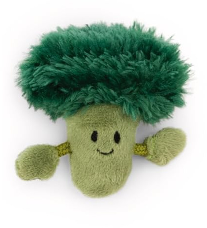 NICI Mini MagNICI Brokkoli 7cm - grün - Kuscheltier mit Magnet – Plüschtier haftet auf Metalloberflächen, Magnettafeln und Taschenhänkel als Reisebegleiter – tolle Geschenkidee | 61867