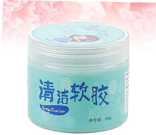 SHINEOFI Gel Nettoyant pour Clavier et Argile de Nettoyage, Outil Anti-poussière Polyvalent, Usage Maison et Bureau, Léger et Réutilisable, Couleur Bleu Ciel, Nettoyage pour Ordinateurs