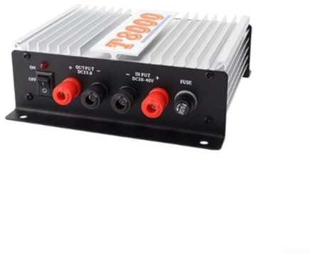 Convertidor reductor de CC de 24 V a 13,8 V, fuente de alimentación de coche de 45 A para camión CB, transformador móvil de vehículo resistente con protección contra sobrecorriente, adaptador de