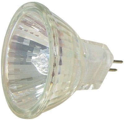 Pack of 10 20W MR11-G4 (GU4) Base 600cd Halogen Mirror Bulbs with Protective Glass 36° Floodlight Lamp
