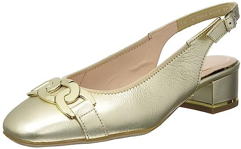 ara Damen Graz Pumps, Platin, 38 EU Weit