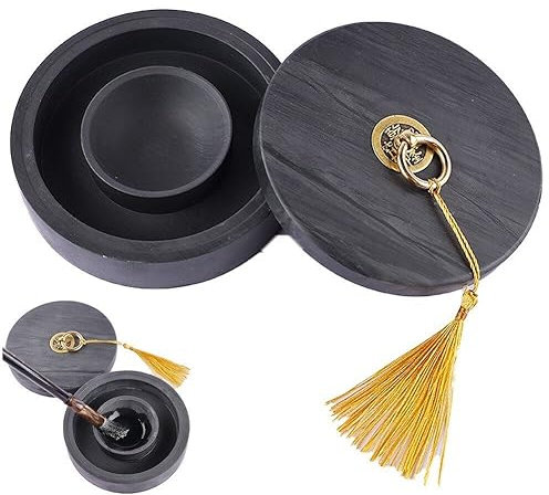 Chinesischer Tintenstein Aus Stein, Kalligraphie-tintenstein, Traditionelles Tintenfass-zubehör Für Studenten, Die Kalligraphie Lernen