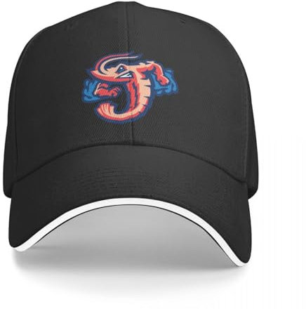 CWCMZDH Cappellino da Baseball Jacksonville-Jumbo-Shrimp-Baseball Berretto da Baseball Anime Cappello per Bambini Donna di Lusso