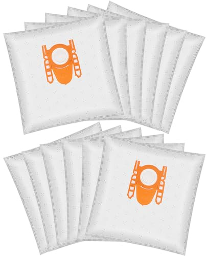 20 Staubsaugerbeutel für Siemens Q5.0 Serie VSQ5X1232 und VSZ3XTRM11 Extreme silencePower Staubsauger, Kompatibel mit Swirl S62, S67