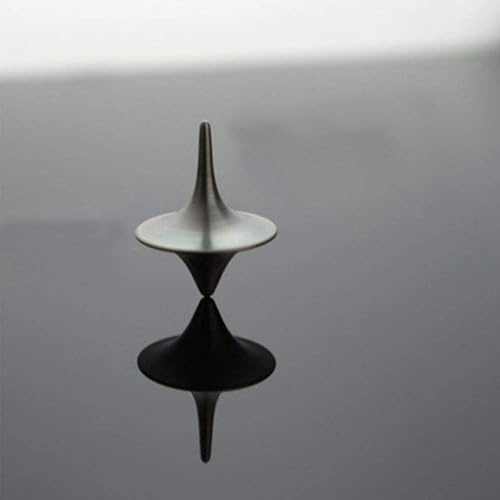 Präziser Kreisel Tragbarer Präzisions-Metallkreisel Exquisite Perfekte Balance Desktop Kreisel Vintage Totem Zinklegierung Kreisel