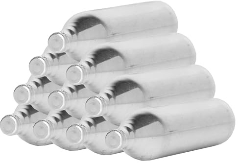 Generico Kit Ricarica CO2 12g per Softair e Bici – Bombolette CO2 per Pistole a Gas, Sgonfia Pneumatici, Pallini, Piombini e Scacciacani. (20)